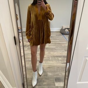 Free People Velvet Dress